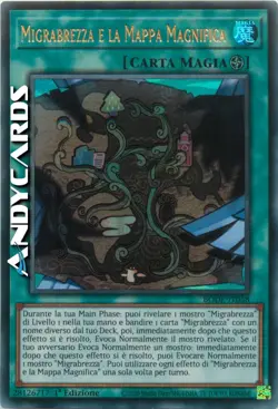 MIGRABREZZA E LA MAPPA MAGNIFICA • Ultra R • BODE IT058 • 1Ed • YUGIOH ANDYCARDS - Image 1