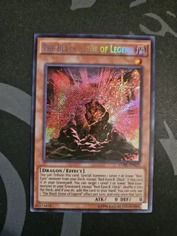 The Black Stone of Legend CORE-EN021 Unlimited Secret Rare NM - Image 1