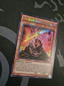 The Black Stone of Legend CORE-EN021 Unlimited Secret Rare NM - Image 2