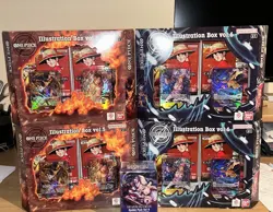 One Piece Illustration Box Vol. 5 & 6 "Lot of 4" 2 each- Sealed In Hand - Image 1