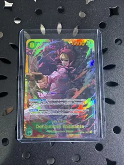 Donquixote Rosinante One Piece TCG OP04-119 Alternative Art Secret Rare - Image 1