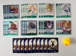 OP08 Carrot Core Deck (With Carrot Don!!) | UC/C/R/Promo | One Piece | MINT - Image 1