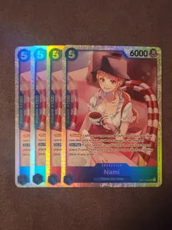 One Piece | Nami | OP11-054 | Super Rare (SR) | NM | *x4 / (Playset)* - Image 1