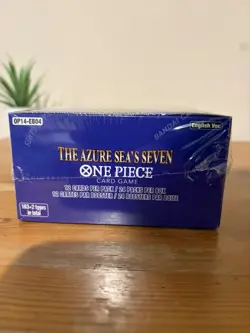 One Piece TCG OP-14 The Azure Sea’s Seven Booster Box Sealed English In Hand ✅ - Image 2