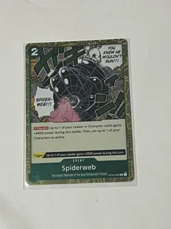 Spiderweb OP04-035 R Kingdoms of Intrigue One Piece English NM - Image 1