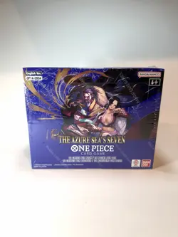 One piece: The Azure Sea’s Seven Booster Box Op14 English Set Factory Sealed - Image 1