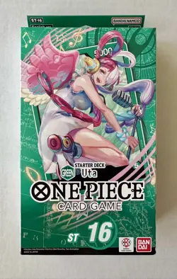 One Piece TCG English: Starter Deck Sealed - Green Uta- [ST16] NM 🔥🔥 - Image 1