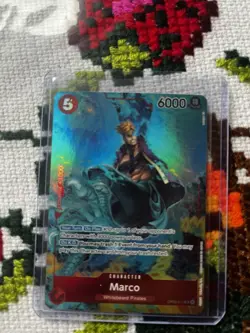 One Piece TCG English Marco OP03-013 Alt Art Pillars Of Strength - Image 1