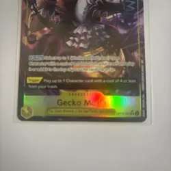 Gecko Moria OP14-104 SR Alternate Art Azure Sea's Seven One Piece English NM - Image 3