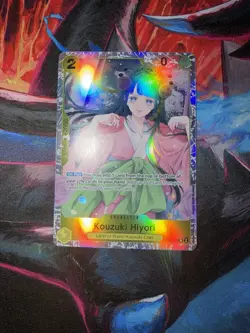 Kouzuki Hiyori OP06-106 Wings of the Captain Foil Near Mint One Piece TCG - Image 1