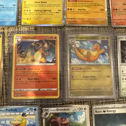 Pokemon Tcg Hits Lot Of 11 Nm Cards dragonite Charizard - Image 3