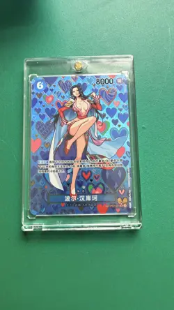 One Piece TCG Card Game Chinese Boa Hancock OP07-051 SP Alt Art The New Emperor - Image 4