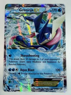 Greninja EX XY20- XY Black Star Promo Holo Rare Pokemon TCG Card LP+ - Image 1