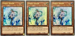 3 x RA01-EN003 Effect Veiler - Ultra Rare 1st Edition Near Mint YuGiOh Cards - Image 1