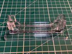 10 x Crystal Clear Graded Card Stands Pokemon Trading Display NEW Boxed 11x4x4cm - Image 2