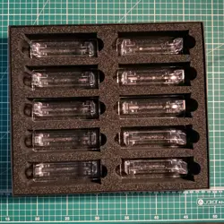 10 x Crystal Clear Graded Card Stands Pokemon Trading Display NEW Boxed 11x4x4cm - Image 4