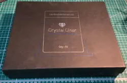 10 x Crystal Clear Graded Card Stands Pokemon Trading Display NEW Boxed 11x4x4cm - Image 5