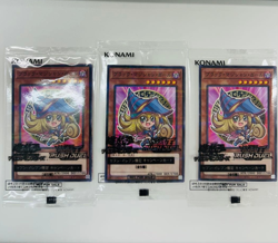 3 Card Dark Magician Girl Seven Eleven Promo 711E-JP002 Japanese YuGiOh Card - Image 1