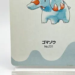 Pokemon Phanpy #231 Playing Cards Gold Poker Pichu Nintendo Japanese Japan Rare - Image 4
