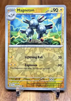 Magneton 064/198 SV1 Scarlet & Violet Base Reverse Holo Pokemon Card NM - Image 1
