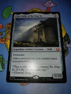 1x The Walls of Ba Sing Se MTG Avatar: The Last Airbender Regular - Image 1