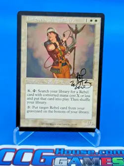 Lin Sivvi, Defiant Hero - Nemesis SIGNED by RK Post Magic MTG NM/M (A)*CCGHouse* - Image 1