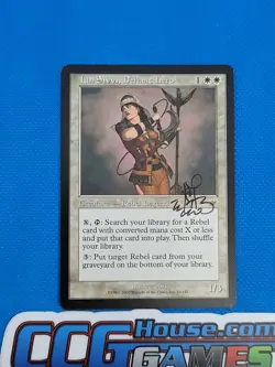 Lin Sivvi, Defiant Hero - Nemesis SIGNED by RK Post Magic MTG NM/M (A)*CCGHouse* - Image 2