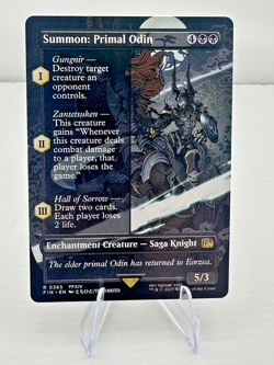 Summon: Primal Odin (Borderless) Final Fantasy Regular - Image 1