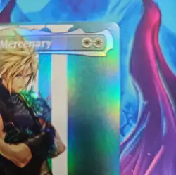 Cloud, Midgar Mercenary (Borderless) Final Fantasy Foil NM M 0375 - Image 3