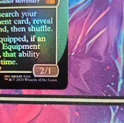 Cloud, Midgar Mercenary (Borderless) Final Fantasy Foil NM M 0375 - Image 4