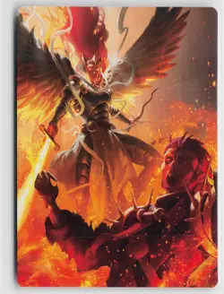 MTG Murders At Karlov Manor Art Series Warleader's Call x1 NM 35/49 - Image 1