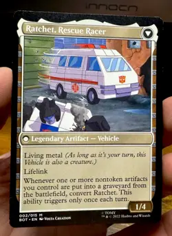 Ratchet, Field Medic Mythic -Universes Beyond: Transformers 2 NM never played - Image 2