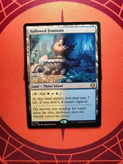 Hallowed Fountain (NM) Lorwyn Eclipsed MTG Discount: 5+ Magic Singles - Image 1