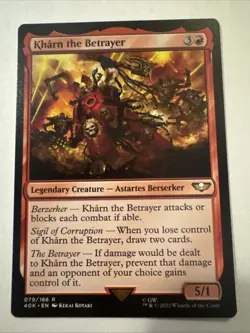 Kharn the Betrayer Universes Beyond: Warhammer 40000 Regular - Image 1
