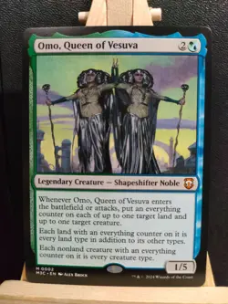 Omo, Queen of Vesuva - Modern Horizons 3 Commander - Mythic - NM (see pics) MTG - Image 1