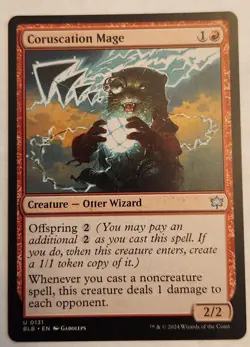 Coruscation Mage Bloomburrow Regular Uncommon NM+ - Image 1