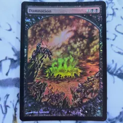 MTG - Damnation - Player Rewards Textless Promo: General #1 - LP - FOIL - Image 1