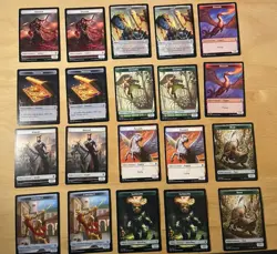Lot Of 20 Tokens MTG Commander Legends: Battle For Baldur’s Gate NM English - Image 1