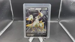 Pokemon TCG Arceus V 122/172 Metal Card Promo Brilliant Stars #122 METAL Rare - Image 1