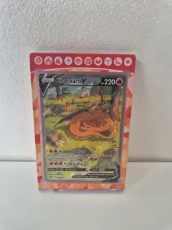 Pokemon Card Charizard V SWSH260 Black Star Near Mint NM English - Image 1