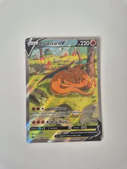 Pokemon Card Charizard V SWSH260 Black Star Near Mint NM English - Image 2