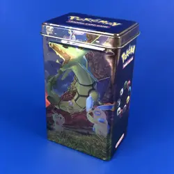 2004 Pokemon EX | Rayquaza (EMPTY) Metal Tin Plusle Minun TCG Card Emerald VTG - Image 2