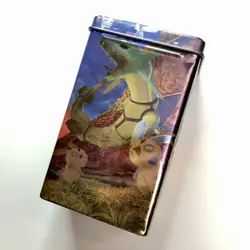 2004 Pokemon EX | Rayquaza (EMPTY) Metal Tin Plusle Minun TCG Card Emerald VTG - Image 3