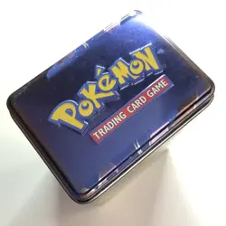 2004 Pokemon EX | Rayquaza (EMPTY) Metal Tin Plusle Minun TCG Card Emerald VTG - Image 4