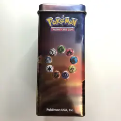 2004 Pokemon EX | Rayquaza (EMPTY) Metal Tin Plusle Minun TCG Card Emerald VTG - Image 5