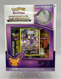 (402855) Pokemon 2016 Mythical Pokemon Collection Genesect - Factory Sealed Box - Image 1