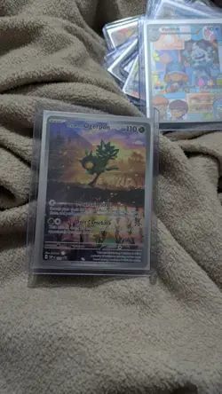 Pokemon TCG Teal Mask Ogerpon 123 Promo Illustration Rare Mint Condition - Image 1