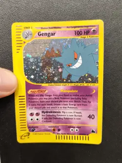 Pokemon SKYRIDGE - # H9/H32 Gengar - Holo - ENG - Near Mint To Mint - Image 2