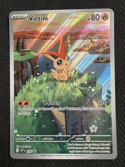 Pokemon TCG Victini IR Promo 208 White Flare Black Bolt NM - Image 1