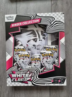 Pokemon TCG: Black Bolt Zekrom and White Flare Binder Collection BUNDLE - Image 2